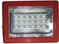 Bruzone Rechargable Halogen LED Light A05 Emergency Lights(Red)   Home Appliances  (Bruzone)