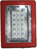 Bruzone Rechargable Halogen LED Light A06 Emergency Lights(Red)   Home Appliances  (Bruzone)