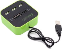 OXYURA Combo Card Reader USB Adapter(Green)