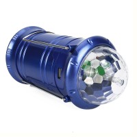View BENTAG Solar Lamp LED Light Disco Light Torch with USB charger Emergency Lights(Blue) Home Appliances Price Online(BENTAG)