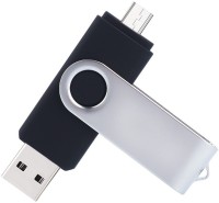 Eshop Swivel Dual Port Usb Flash Drive For Android Smartphone And Computer 4 GB OTG Drive(Black, Type A to Micro USB)