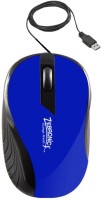 View Zebronics Arrow Wired Optical Mouse(USB, Blue) Laptop Accessories Price Online(Zebronics)