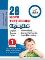 28 Mock Test Series for Olympiads Class 1 Science, Mathematics, English, Logical Reasoning, Gk & Cyber(English, Paperback, unknown)