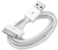 AXEL 30 Pin Data Sync And Char To USBging Cable - White For Iphone 4 / 4S 3 6S USB Cable(White)   Laptop Accessories  (AXEL)