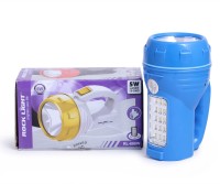 View Rocklight Rechargable Led RL686W Emergency Lights(Blue) Home Appliances Price Online(Rocklight)