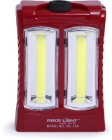 View Rocklight Rechargable Led RL25A Emergency Lights(Red) Home Appliances Price Online(Rocklight)