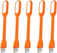 Infinity Flexible USB Led Light pack of 5 JHPB-A32 Led Light(Orange)   Laptop Accessories  (Infinity)