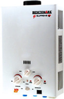 Benchmark 6 L Gas Water Geyser (supreme 6l, White)