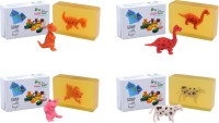 Happy Baby Luxurious Kids Soap With Toy Yellow (Y51)(400 g, Pack of 4) - Price 295 77 % Off  