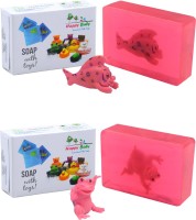 Happy Baby Luxurious Kids Soap With Toy Pink (P16)(200 g, Pack of 2) - Price 125 82 % Off  