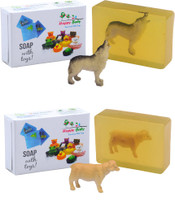 Happy Baby Luxurious Kids Soap With Toy Yellow (Y4)(200 g, Pack of 2) - Price 125 82 % Off