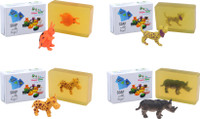 Happy Baby Luxurious Kids Soap With Toy Yellow (Y52)(400 g, Pack of 4) - Price 295 77 % Off