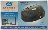 Everest ELS600 mini ultra for 32inch LED Voltage stabilizer(Black)   Home Appliances  (Everest)