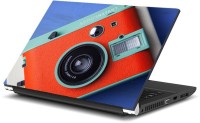 Dadlace Retro Camera Vinyl Laptop Decal 17   Laptop Accessories  (Dadlace)