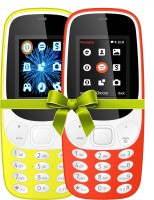 I Kall K3310 Combo Of Two Mobile(Yellow, Red) - Price 1151 28 % Off  