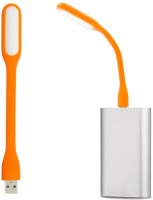 View Infinity Flexible USB Led Light pack of 2 JHPB-A29 Led Light(Orange) Laptop Accessories Price Online(Infinity)