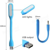 View Infinity Flexible Portable Lamp 1 pcs Flexible Led Light USB LED-16 Led Light(Blue) Laptop Accessories Price Online(Infinity)