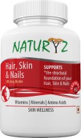 NATURYZ Biotin Hair, Skin & Nails complete Multivitamin with Amino Acids - 60 Capsules(30 mg)