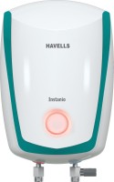 View Havells 3 L Instant Water Geyser(White Blue, INSTANIO) Home Appliances Price Online(Havells)