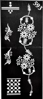 ARR Henna Stencils ARR Henna Stencil Sticker(HENNA STICKER) - Price 110 31 % Off  