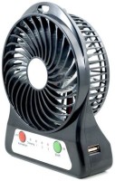 View Infinity Rechargeable Usb Mini Fan JHPB-22 USB Air Freshener(Black) Laptop Accessories Price Online(Infinity)