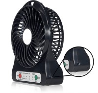 View Infinity Rechargeable Usb Mini Fan JHPB-20 USB Air Freshener(Black) Laptop Accessories Price Online(Infinity)