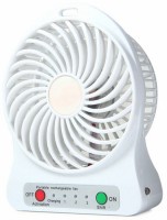 View Infinity Rechargeable Usb Mini Fan JHPB-43 USB Air Freshener(White) Laptop Accessories Price Online(Infinity)