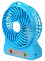 View Infinity Rechargeable Usb Mini Fan JHPB-02 USB Air Freshener(Blue) Laptop Accessories Price Online(Infinity)