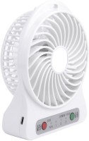 View Infinity Rechargeable Usb Mini Fan JHPB-46 USB Air Freshener(White) Laptop Accessories Price Online(Infinity)