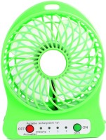 View Infinity Rechargeable Usb Mini Fan JHPB-28 USB Air Freshener(Green) Laptop Accessories Price Online(Infinity)