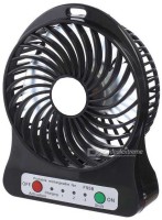 View Infinity Rechargeable Usb Mini Fan JHPB-27 USB Air Freshener(Black) Laptop Accessories Price Online(Infinity)