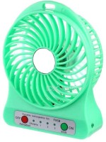 View Infinity Rechargeable Usb Mini Fan JHPB-29 USB Air Freshener(Green) Laptop Accessories Price Online(Infinity)