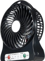 View Infinity Rechargeable Usb Mini Fan JHPB-25 USB Air Freshener(Black) Laptop Accessories Price Online(Infinity)