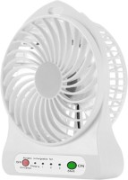View Infinity Rechargeable Usb Mini Fan JHPB-41 USB Air Freshener(White) Laptop Accessories Price Online(Infinity)