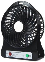 View Infinity Rechargeable Usb Mini Fan JHPB-26 USB Air Freshener(Black) Laptop Accessories Price Online(Infinity)