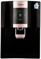 Carrier Midea MWPRU080SL7 Dura Preserve Replaceable Steel Tank 8 L RO + UV Water Purifier(Black)