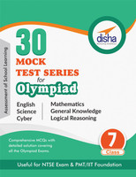 30 Mock Test Series for Olympiads/ Foundation/ Ntse Class 7 Science, Mathematics, English, Logical Reasoning, Gk & Cyber(English, Paperback, unknown)