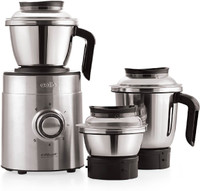 cello beta steelox 1000 W Mixer Grinder (3 Jars, balck\silver)