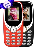 I Kall K31 Combo of Two Mobile(Red, Black) - Price 1199 24 % Off  