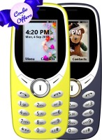 I Kall K31 Combo of Two Mobile(Dark Blue, Yellow) - Price 1199 25 % Off  
