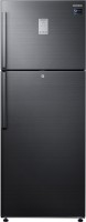 SAMSUNG 478 L Frost Free Double Door 2 Star Refrigerator(Black Inox/black, RT49K6338BS/TL)