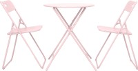 HÄUSER PINK Metal Table & Chair Set(Finish Color - PINK)   Furniture  (HÄUSER)