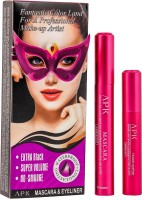 APK Mascara and Eyeliner smudge proof Long ladting(Set of 2) - Price 199 77 % Off  