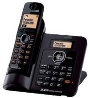 View Purohit Panasonic KX-TG3811SX Cordless Landline Phone(Black) Home Appliances Price Online(Purohit)