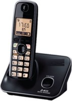 Purohit panasonic-kx-tg3711SX Cordless Landline Phone(Black)   Home Appliances  (Purohit)