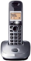 View Purohit panasonic-KX-TG3552SX Cordless Landline Phone(Black) Home Appliances Price Online(Purohit)