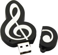 Microware Sheet Music Tweeter 8 GB Pen Drive(Black)   Computer Storage  (Microware)