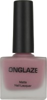 ONGLAZE PREMIUM MATTE PERFECT MAUVE NAIL POLISH(9 ml) - Price 146 41 % Off  