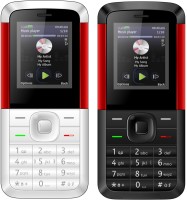 I Kall K5310 Combo of Two Mobile(Black red, White Red) - Price 1199 25 % Off  