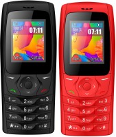 I Kall K6610 Combo of Two Mobile(Black, Red) - Price 1151 28 % Off  
